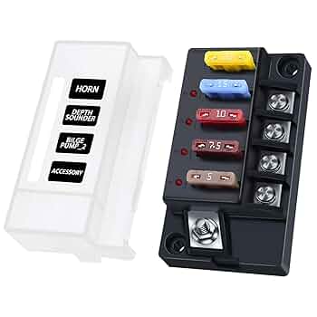 【プレイ用】基本炎エネルギー　BREAKミラー　9枚セット Amazon.co.jp: YEZriler 12V ヒューズブロック 6回路 コンパクト